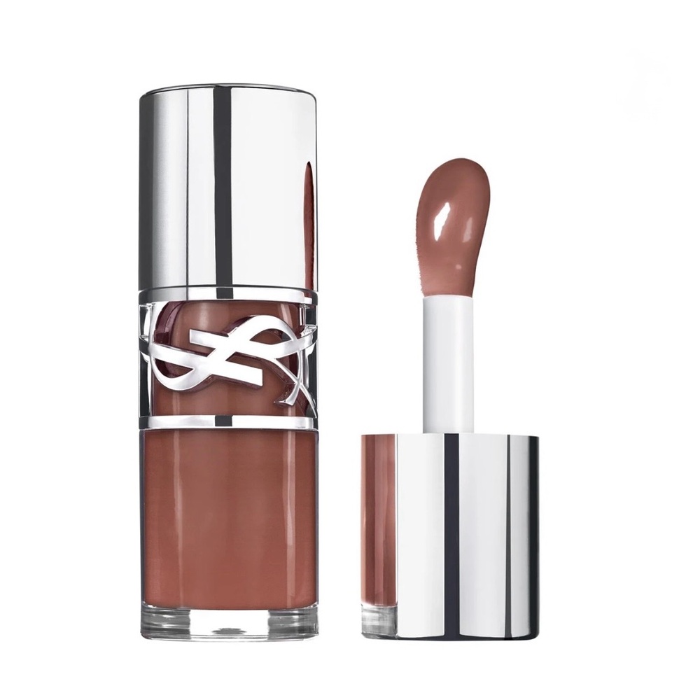 YSL Loveshine Plumping Lip Oil Gloss 4 Honey Pure Love
